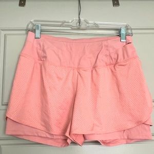 CALIA by Carrie Underwood Light Pink Double-Lined Athletic Shorts